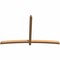 Ekena Millwork Bellingham Timber Gable Bracket, Western Red Cedar, 96"W x 60"H x 3 1/2"D x 3 1/2"F, 15/12 Pitch GBW096X60X0404BEL00SWR - alternate 2